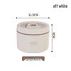 Round Multi-layer Stainless Steel Insulated Bento Box with Lid - Microwaveable Lunch Container for Office and Students.