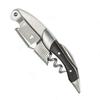 WS201 Sacacorchos De Vino Double Hinged Wood Handle Wine Waiter Corkscrew With Restaurant