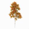 Green Leaves Artificial Pine Branch Handmade Craft Realistic Design Fake Pine Leaves Plastic Material Green Color