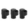 3PCS Sax End Plug Tenor Curved Neck Dustproof Anti Fouling Saxophone End Cap Plug for Practice