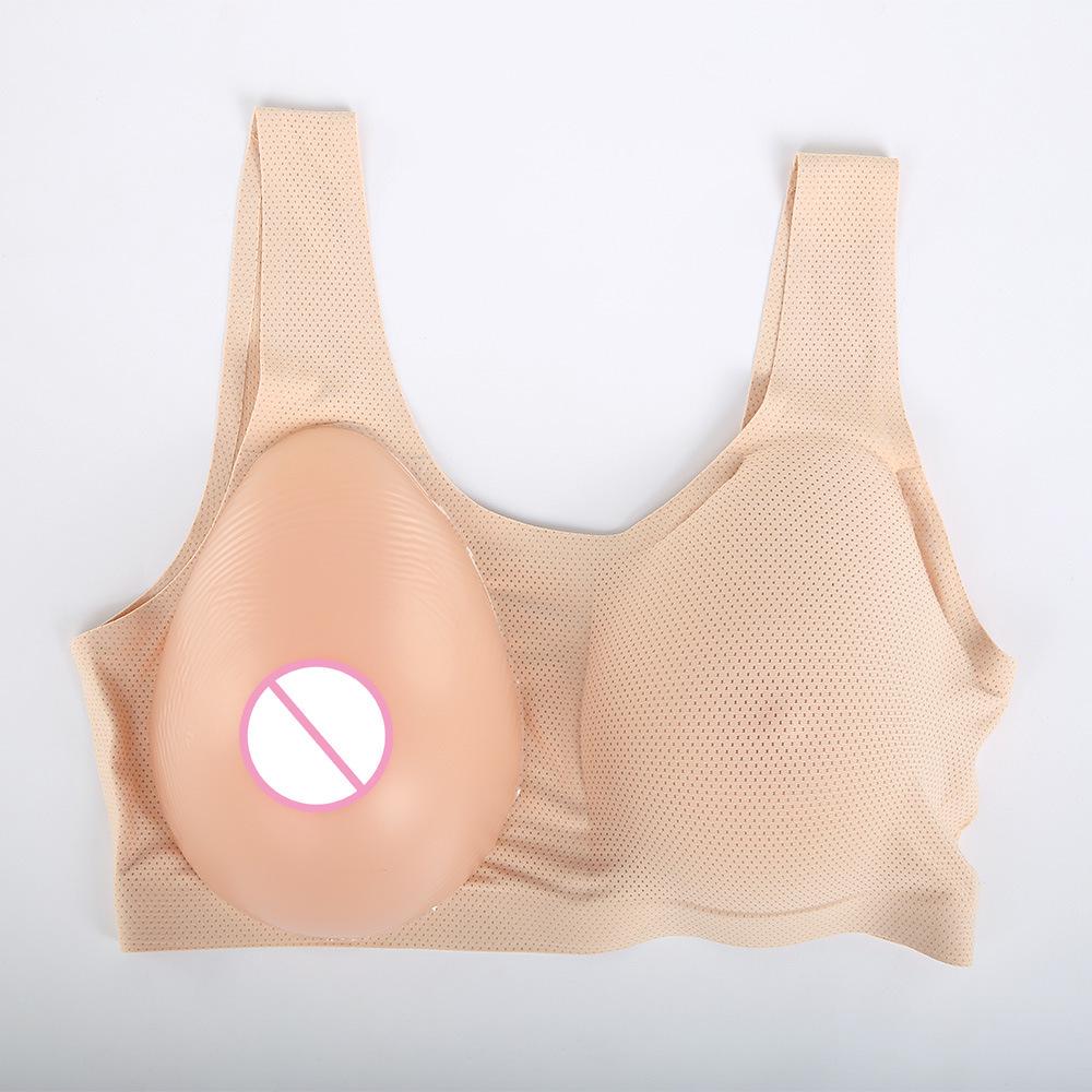 Silicone Pocket Bra Breast Forms Enhancers Crossdresser Bra Mastectomy Bra