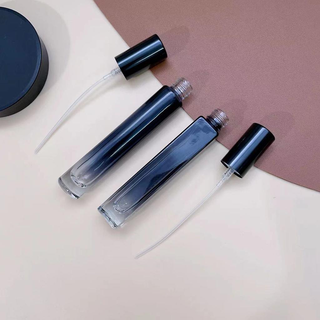 10ml High-End Perfume Bottle Mini Empty Glass Spray Bottle Refillable Portable Sample Dispensing Bottle Atomizer Cosmetic Tool