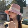 Summer Sun Hat Women Wide Brim Polyester Travel Outdoor Mountain Climbing Cap