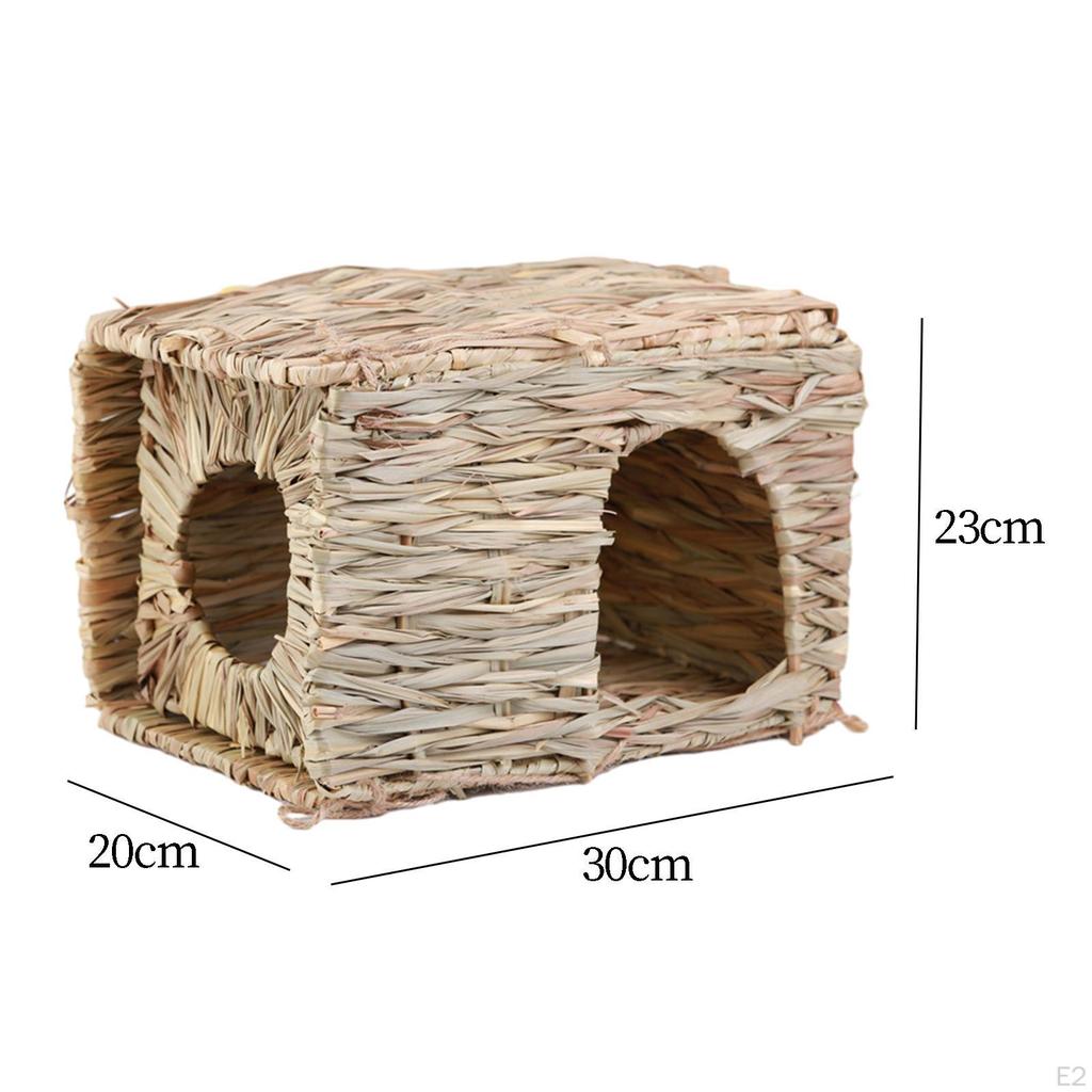 Bunny Grass Home, Handmade Foldable Comfortable Nest for s, Bunny, Little Animals