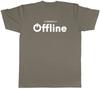 Funny Currently Offline Unisexs TShirt Video Gaming Gamer Tee Gift
