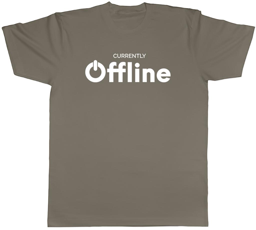 Funny Currently Offline Unisexs TShirt Video Gaming Gamer Tee Gift