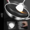 Zhishi 316 Stainless Steel Non-Stick Wok