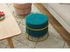 Solid Wood Round Stool - Light Luxury Shoe Changing/Footrest, Living Room/Entryway Bench/Pier, Coffee Table Accent.