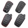Leather Car Key Cover for 2017 Toyota Models: Corolla, Camry, Crown, Levin, Reiz, RAV4, Highlander