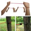 180cm Elastic Outdoor Clothesline Pants Laundry Drying Hanger Rope with 12 Clips