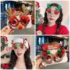Christmas Party Favor Party Gifts Christmas Decoration New Santa Claus Glasses Accessorie Decorative Glasses Photo Props