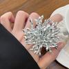 Fashion Heavy Industry Fireworks Tassel Shape Open Ring Niche Style Classy Easiest for Match Index Finger Ring Exaggerated and Personalized Ring Tide