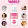 50Ml Anti-Slip Glue Roll On Skin Adhesive For Clothing Dress Body Skin Anti-Exposure Bra Non-Slip Fixed