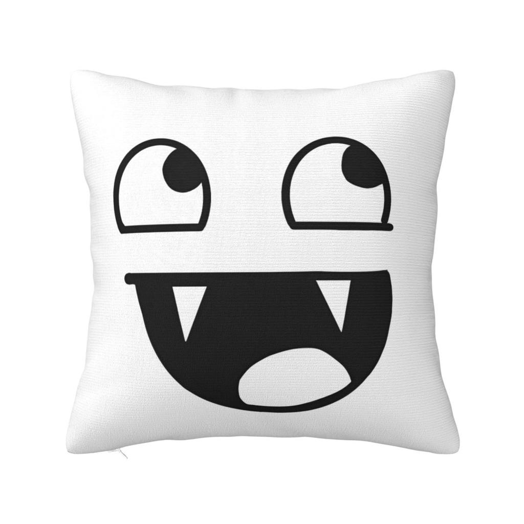 Funny Meme Domo Kun Face Pillowcase Polyester Cushion Cover Decoration Throw Pillow Case Cover Bedroom Square 4545cm