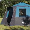 Cabin Tent 12 Person Blue and Grey 405 x 405 x 273 cm