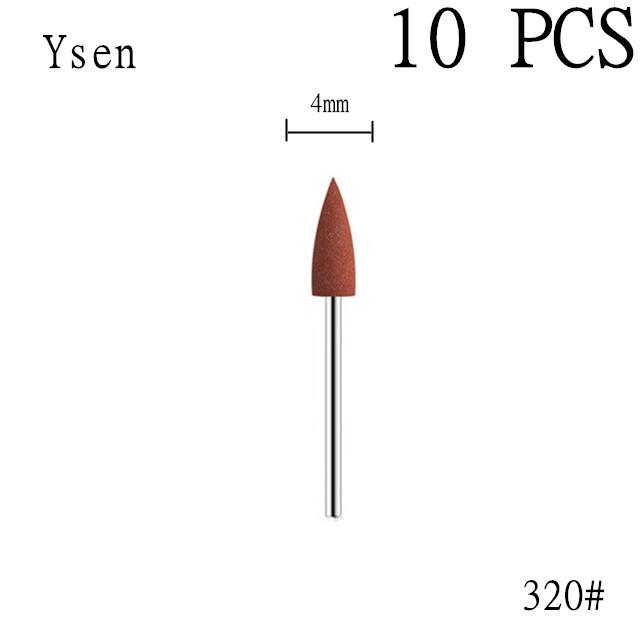 6 шт./компл. резиновая силиконовая дрель для ногтей — фото 16