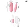 Double Jump Egg Tits Licking Sucking Vibrator Usb Charge Clitoris Nipple Stimulate Female Vagina Sex Toys For Women