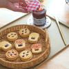 Jam Sandwich Cookie Mold 3d Christmas Envelope Love Shape Pressable Cutter Biscuit Fondant Cookie Stamp New Year Cake Decor