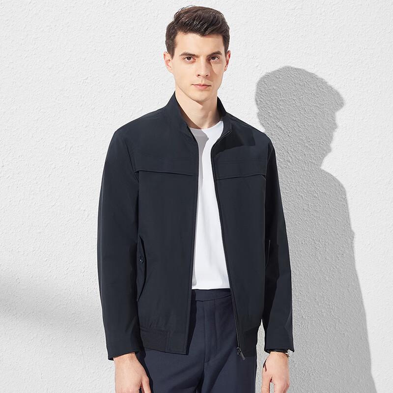 Shanshan Men's Business Casual Stand Collar Jacket