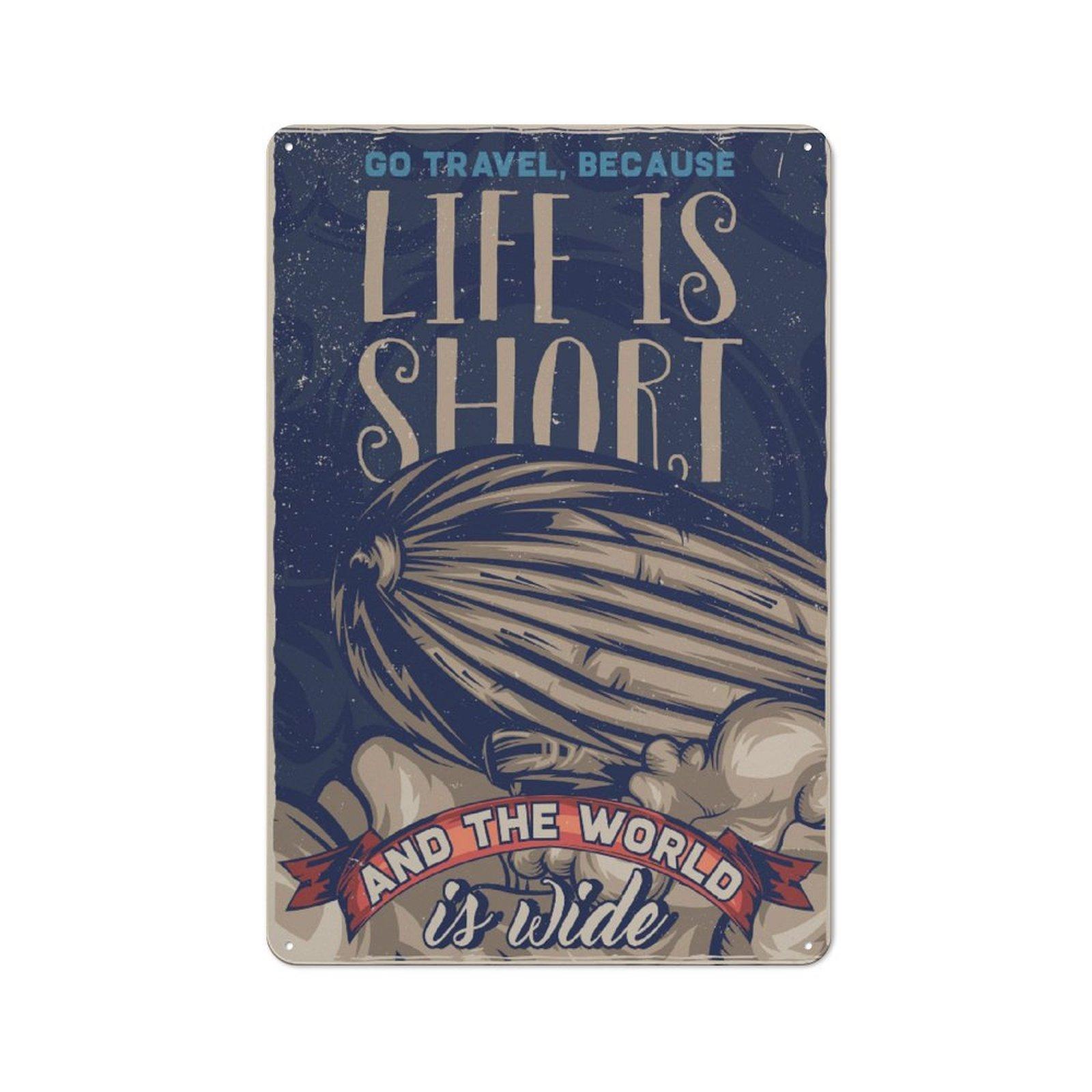 

1Pc Vertical Metal Tin Plate Wall Art Decor 2030cm 3040cm Rustic Retro Style For Home Bar Cafe Garage 20*30CM