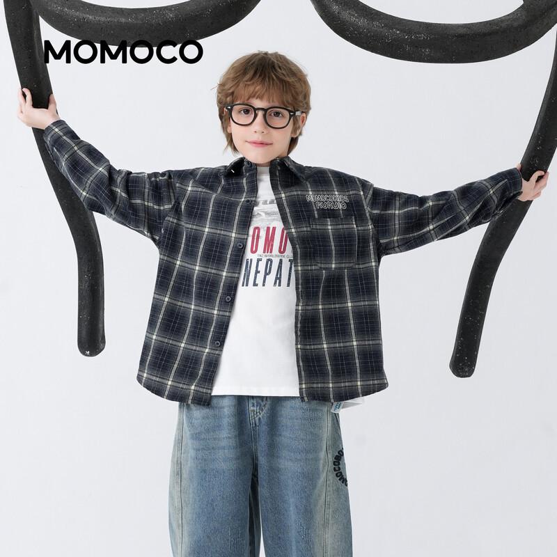 MOMOCO Teen Boys' Plaid Shirt