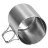 Edelstahltasse Korrosionsbeständig Klappgriff Klappdesign Exquisite Kaffeetasse