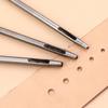 Fenrry 6-teiliges Leder Lochwerkzeug Set 10-5.0mm Rundlochstanze Arbeitswerkzeuge für Ledergürtel und andere Lederprojekte