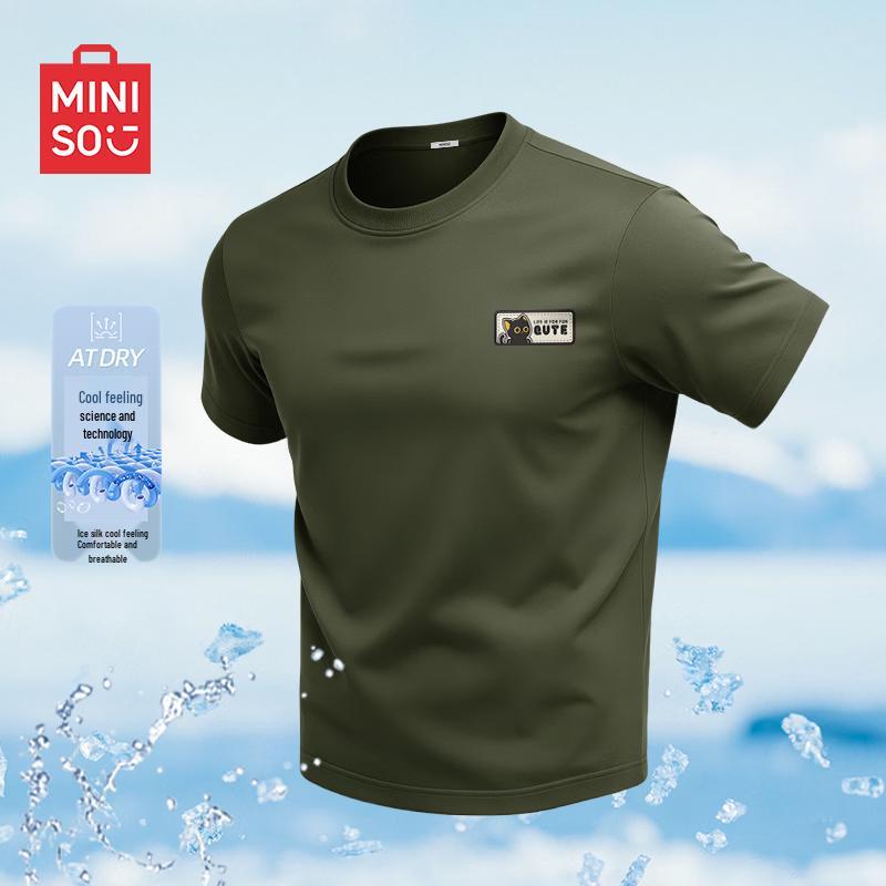 MINISO Men s Summer Cool-Touch T-Shirt 2XL