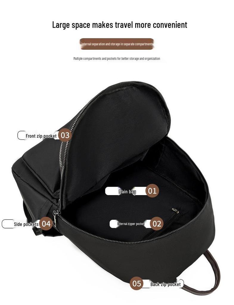 Damen Rucksack mit großem Fassungsvermögen, Diebstahlschutz, Oxford-Material - Mode 2025, vielseitig & verschleißfest