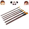 6 Stück Ölfarbenpinsel Set Aquarell Malpinsel Körperbemalung Make-up Pinsel für Halloween Party