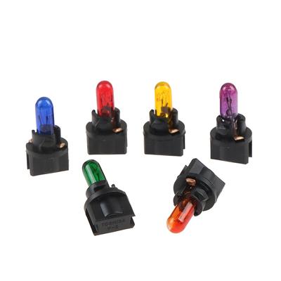 10Pcs T5 5 Led-lampe W 1,2 Wcar Innen Lichter Dashboard Heizung Anzeige