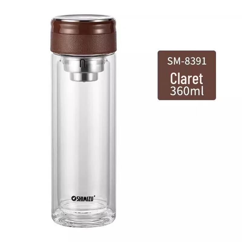 Double-Layer Insulated Glass Cup