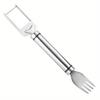 2025 Stainless Steel Watermelon Functional Fork Cutting Splitter Cutting Tool Multi Block Cutting Watermelon Tool Fruit Fork