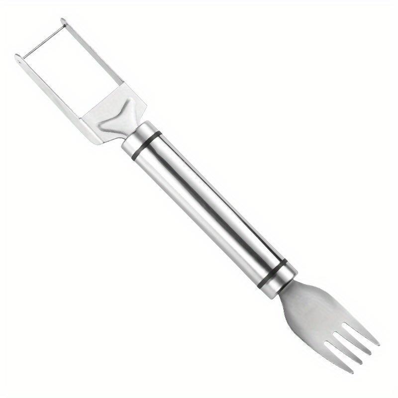 2025 Stainless Steel Watermelon Functional Fork Cutting Splitter Cutting Tool Multi Block Cutting Watermelon Tool Fruit Fork
