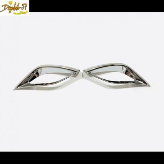 Fit For   Highlander Toyota ABS Chrome Rear Fog Light Lamp Cover New