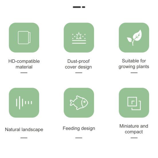 Mini Betta Fish Tank Stackable Building Block Tiny Aquarium Fish Bowl Clear Visible Rectangular Small Shrimp Fish Cube Tank Decoration