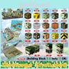 Mining Minecraft Vehicle Adventure Valley Farm Assembly Magnetic Block Set Cube