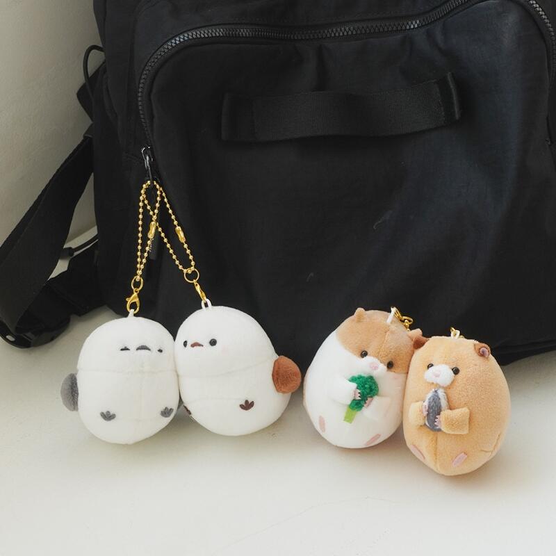 Voltagu - Sticky Magnet Doll Idea Keychain 2 Types Couple Friendship