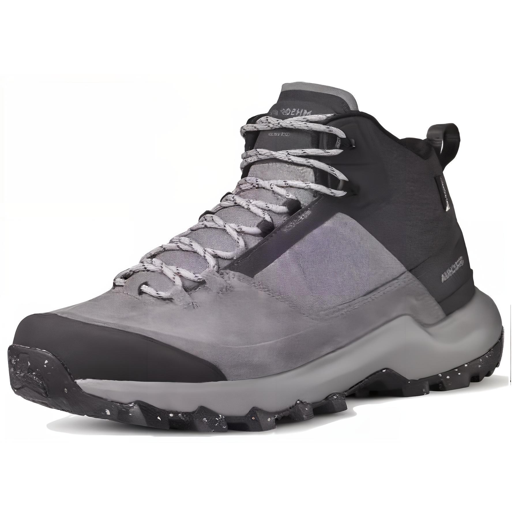 

Decathlon MH500 Нескользящие, износостойкие, водонепроницаемые и дышащие кроссовки средней высоты для хайкинга, мужские, серые 42 серый