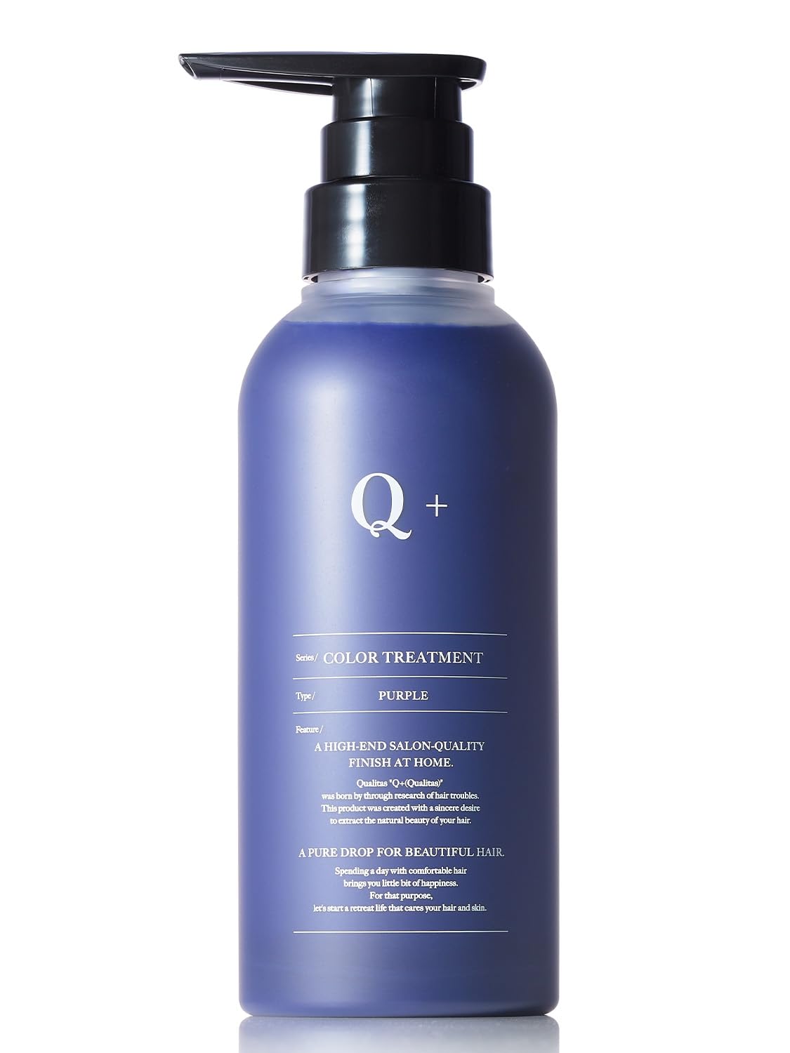 

Q+ Qualitas [Синий Заряд] Цветное лечение Сине-фиолетовый 300 г Восстанавливает повреждения Для тех, у кого волосы оранжевого оттенка