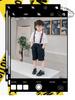 Boys' Black Leather Shoes Soft Sole, Korean-Style, for Spring/Autumn 2025 School Performance.