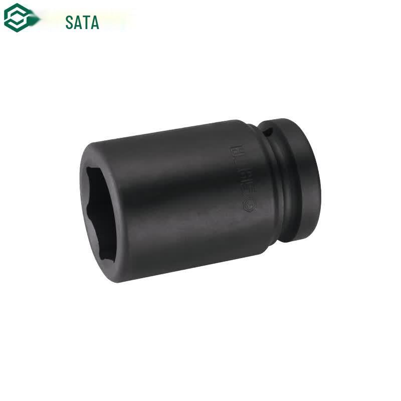 SATA 1-inch Drive Hex Impact Long Socket 46mm