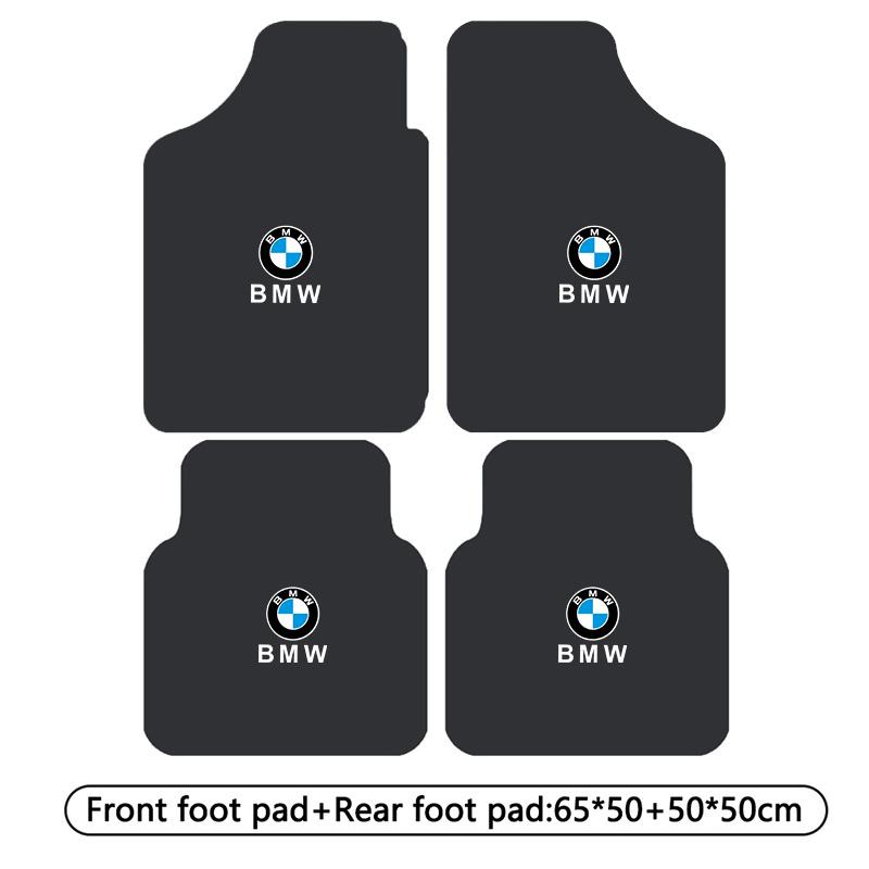 Car Floor Mat Non-slip Waterproof Front&Rear Protect Foot Pad For BMW 3 5 7 Series X1 X3 X4X5 F10 F15 F16 F20 F30 F18 F25 M3 M4 gzdf57