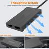 WAVLINK USB to Dual HDMI Compatible Converter 2K 4K 60Hz Type C to HDMI Compatible Splitter for Dual Monitors