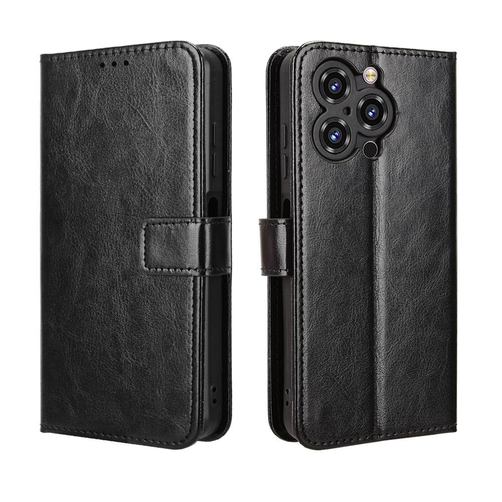 For Oukitel C3 2025 Wallet Case with Kickstand & Card Slots – Shockproof, Dustproof, Business Heavy Duty Flip Leather Cover