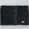Dickies Micro Boa Snap Neck Scarf for Men and Warm and Cold Weather In Size 166 Warmer/Snood Women, Winter, Black,