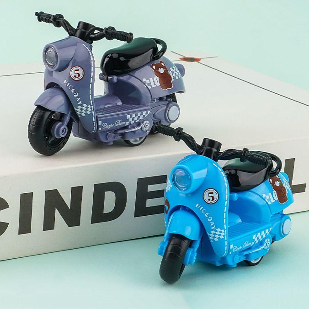 Diecast Zinc Zinc Alloy Motorcycle Model Miniature Motorcycle Pull Back Toy  Home Decoration