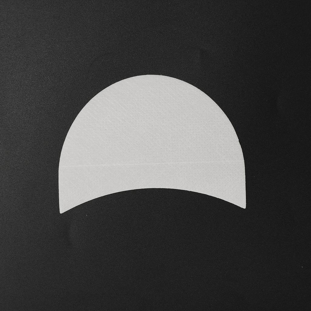 100pcs Eyeshadow Shield Half Moon Shaped Prevent Makeup Residue Cosmetic Eyeshadow Pad