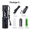 Scuba Diving Flashlight IPX7 Waterproof Grade Professional 200M Underwater Torch Lamp Dive Lantern LED Submarine Safety Light
