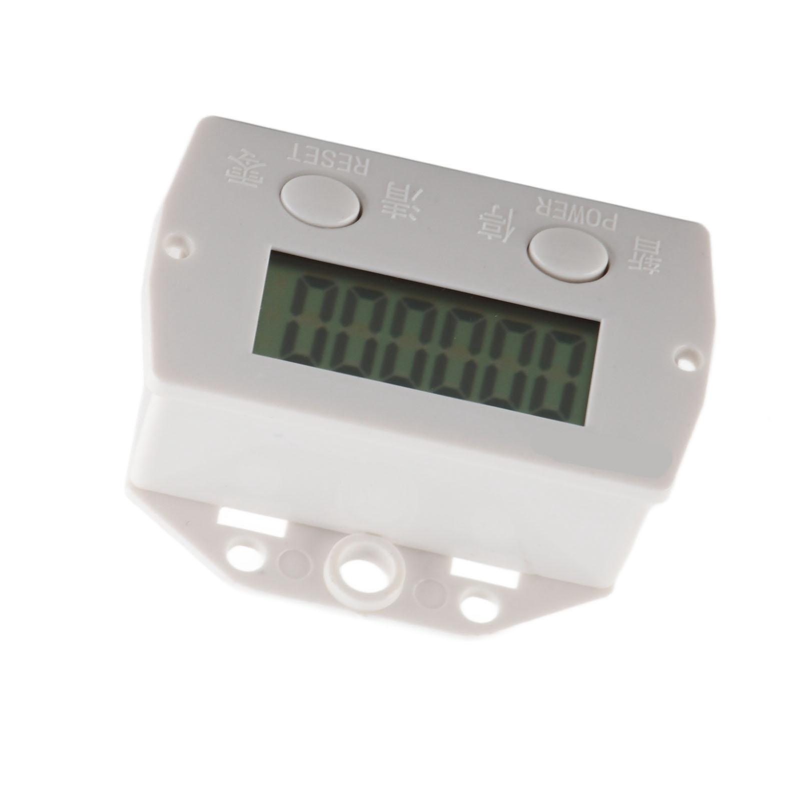 

Цифровой счетчик для вязальной машины Электронный 0‑999999 разряд с магнитно-индукционным переключателем